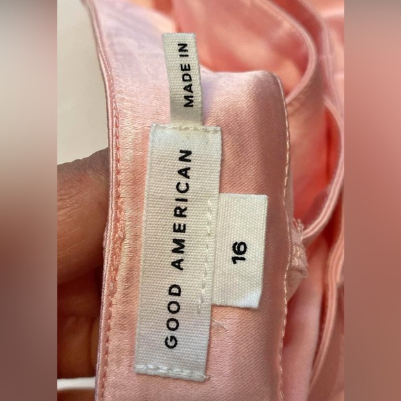 Good American Pink Satin Suit - Picture 3 of 6